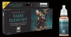 Vallejo Fairy Flesh Set 8 Colour Set